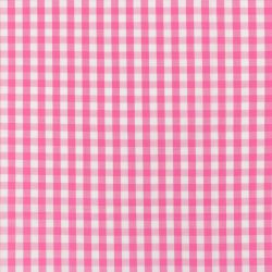 ΥΦΑΣΜΑ ΠΟΠΛΙΝΑ 100% ΒΑΜΒΑΚΙ ΚΑΡΟ VICHY (ΣΧΕΔΙΟ ΜΕΣΑΙΟ ΡΟΖ ΕΝΤΟΝΟ-ΑΣΠΡΟ)