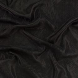 ΥΦΑΣΜΑ ΧΕΙΜΕΡΙΝΟ ΣΑΤΙΝΕ ΜΑΛΑΚΟ ΜΕ ΕΠΕΝΔΥΣΗ - ΜΑΥΡΟ ΙΡΙΖΕ