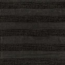 ΥΦΑΣΜΑ ΜΟΥΣΕΛΙΝΑ ΝΤΕΒΟΡΕ ΜΕ ΑΝΑΓΛΥΦΟ ΡΙΓΕ ΣΧΕΔΙΟ ΣΑΝΕΛ - ΜΑΥΡΟ (Ρετάλι 2.50 μέτρα)