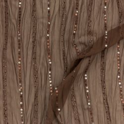 ΥΦΑΣΜΑ ΜΟΥΣΕΛΙΝΑ ΕΜΠΡΙΜΕ ΜΕ ΚΕΝΤΗΤΕΣ ΠΑΓΙΕΤΕΣ ΓΚΟΦΡΕ - ΚΑΦΕ