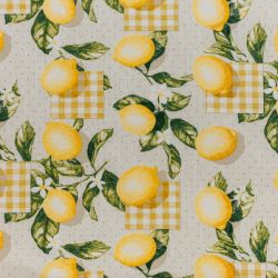 ΥΦΑΣΜA ΛΟΝΕΤΑ PRINTED (ΜΑΛΑΚΟ ΚΑΡΑΒΟΠΑΝΟ) RUSTIC LEMONS