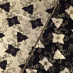 ΥΦΑΣΜΑ ΜΠΡΟΚΑΡ ΔΙΠΛΗΣ ΟΨΗΣ ΜΕ ΛΟΥΡΕΞ ΣΧΕΔΙΑ ΦΥΛΛΑ 