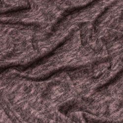 ΥΦΑΣΜΑ ΠΛΕΚΤΟ ΜΑΛΑΚΟ ΧΕΙΜΕΡΙΝΟ - ΜΕΛΑΝΖΕ ΡΟΖ / ΜΑΥΡΟ