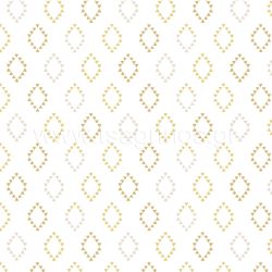 ΥΦΑΣΜΑ ΠΟΠΛΙΝΑ 100% ΒΑΜΒΑΚI (ΡΟΜΒΟΙ ΧΡΥΣΟ-ΜΠΕΖ)